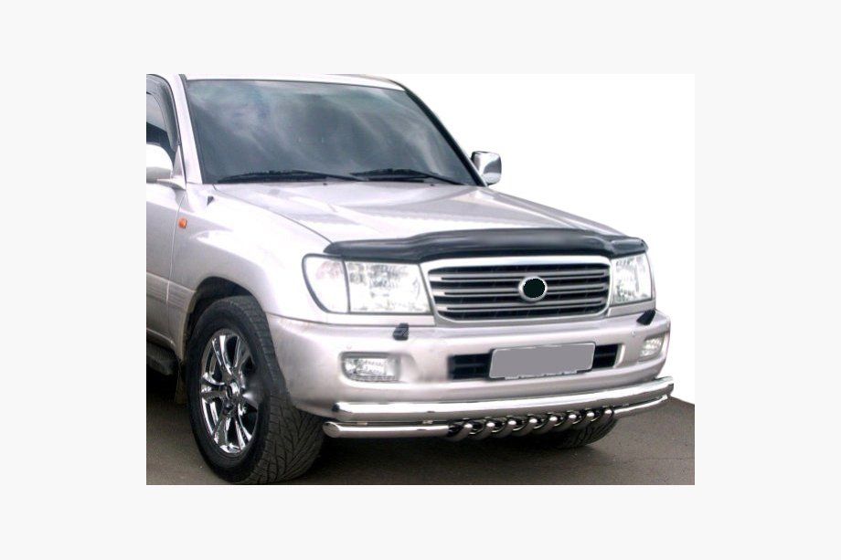 Toyota Land Cruiser 100 1998-2007 Motorhaubenschutz mit Logo (SIM) Image