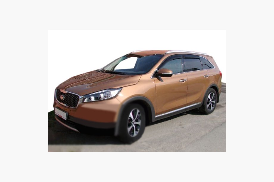 Kia Sorento III UM 2014-2020 Windabweiser (4 Stk, SIM) Image