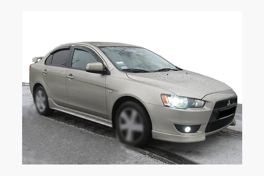 Mitsubishi Lancer X 2008- Windabweiser (4Stk, SIM) Image