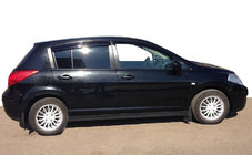 Nissan Tiida 2004-2011 Windabweiser HB (4 Stk, ANV) Foto 1