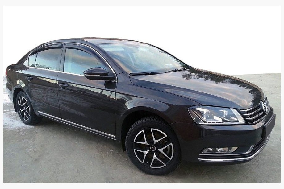 Volkswagen Passat B7 2012-2015 Windabweiser SD (4 Stk, SIM) Image