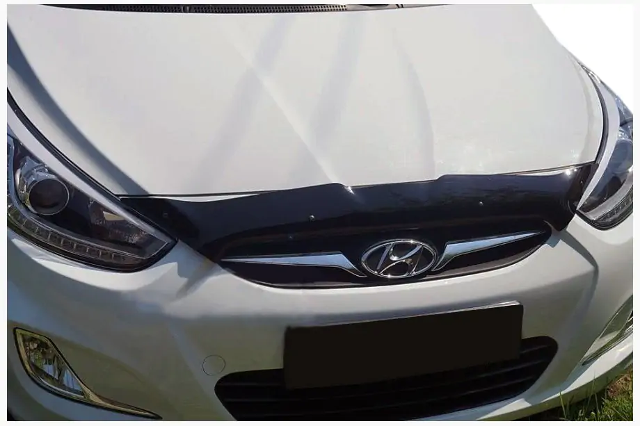 Hyundai Accent 2011-2017 Motorhaubenschutz kurz 2010-2014 (SIM) Foto 1