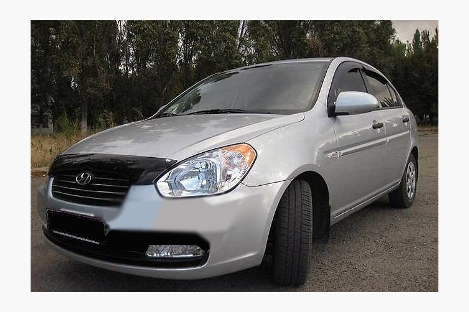 Hyundai Accent 2006-2010 Motorhaubenschutz (SIM) Image