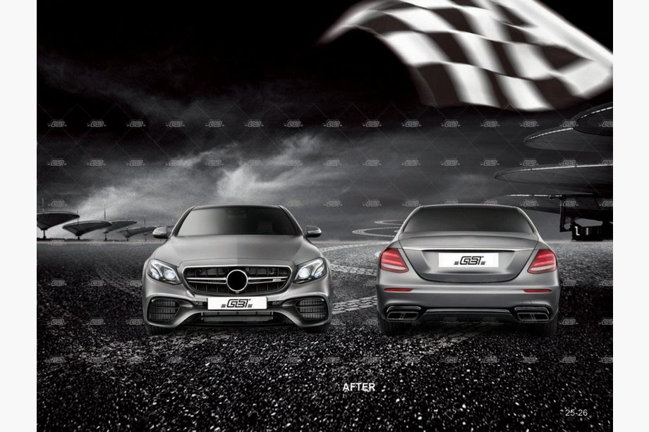 Mercedes E-class W213 2016-2023 AMG E63 Bodykit Komplettset (für 2016-2020) Foto 8