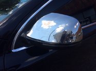 Audi Q7 2005-2015 Spiegelabdeckungen (2 Stk, Edelstahl) OmsaLine, Edelstahl Foto 1