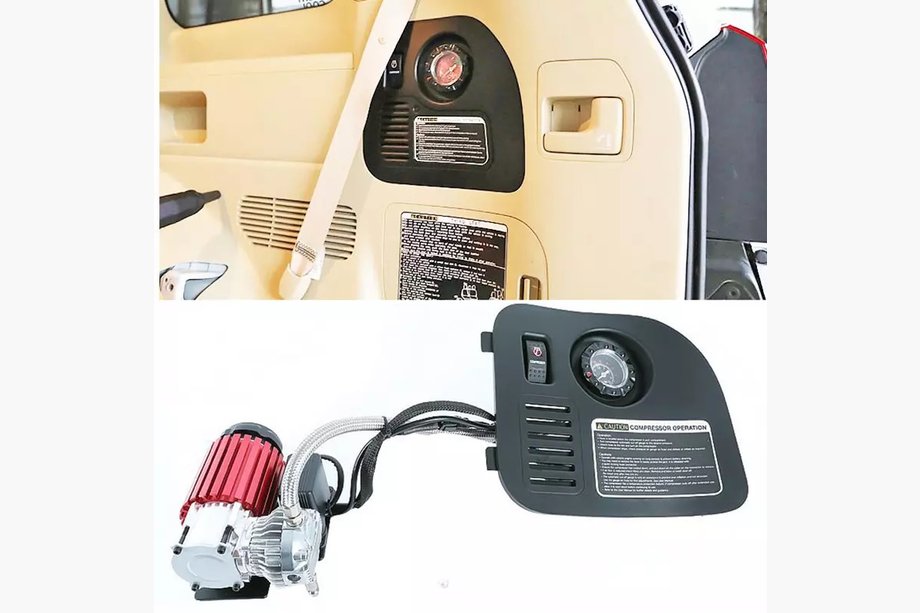 Toyota Land Cruiser 200 2007-2021 Reifenfüllset (Kompressor) Image