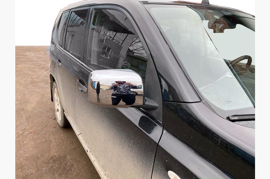 Nissan X-trail T31 2007-2014 Spiegelabdeckungen (2 Stk., ABS) Foto 1