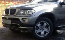 BMW X5 E53 1999–2006 Frontstoßstangenlippe (2003-2006, zum Lackieren) Foto 1