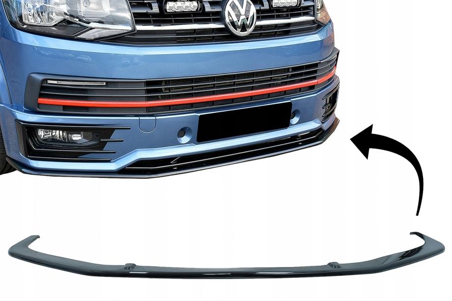 Volkswagen T6 2015-2024 Frontlippe für SportLine 2015-2018 (ABS) Foto 2