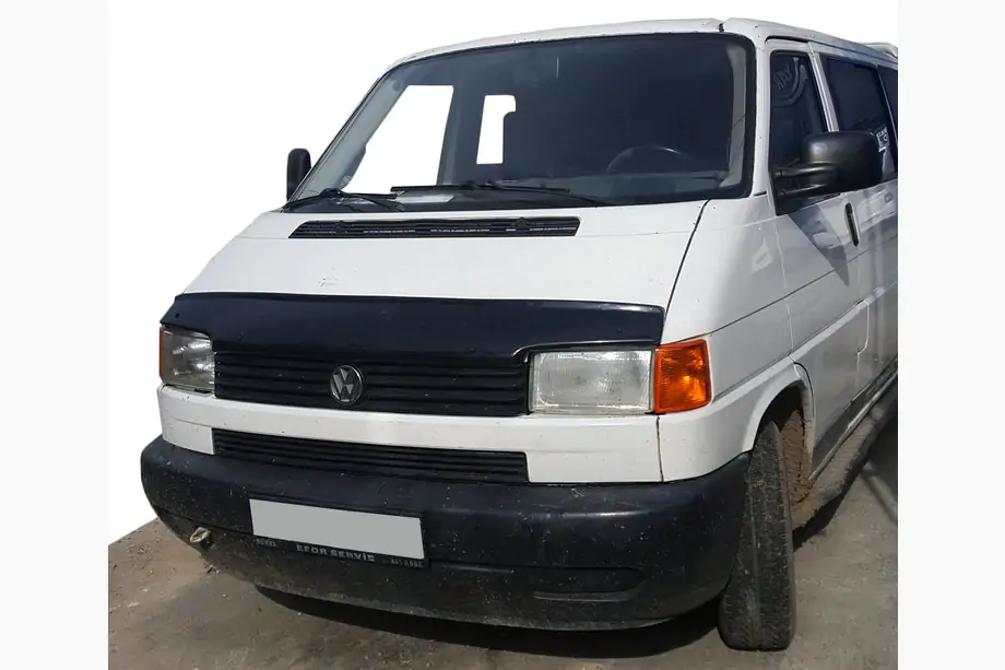 Volkswagen T4 Transporter 1990-2003 Motorhaubenschutz (gerade Scheinwerfer) (EuroCap V2) Image