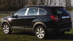 Chevrolet Captiva 2006-2019 Edelstahl Säulenabdeckungen Foto 1