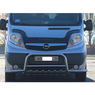 Frontbügel WT003-Plus (Edelstahl) Nissan Primastar 2002-2014 Foto 2