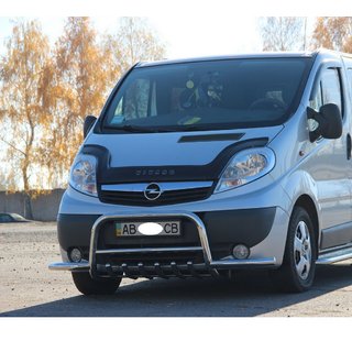 Frontbügel WT003-Plus (Edelstahl) Nissan Primastar 2002-2014 Foto 3