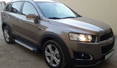 Chevrolet Captiva 2006-2019 Trittbretter Allmond Grey (2 Stk., Aluminium) Foto 1