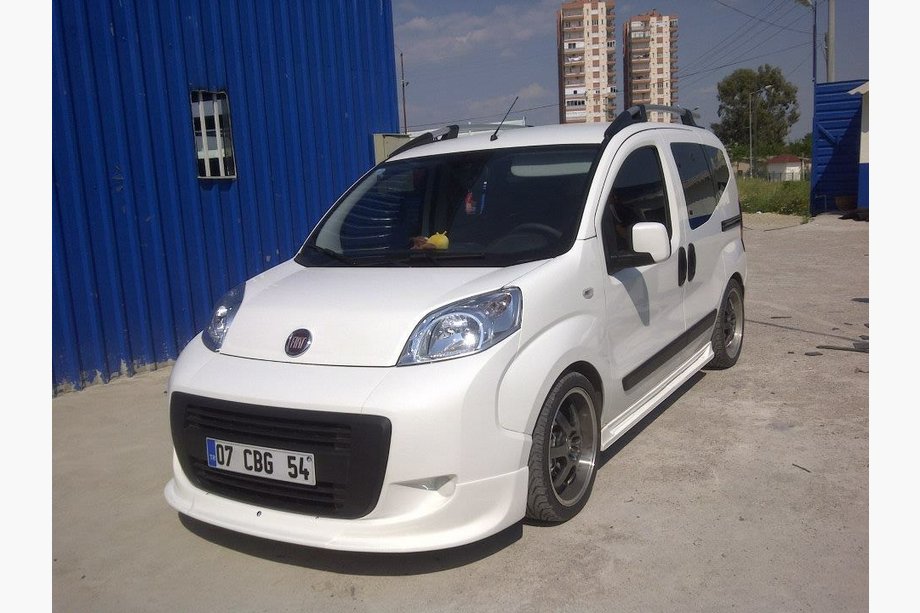 Citroen Nemo 2007-2017 Frontstoßstangenlippe V2 (grundiert zum Lackieren) Foto 2