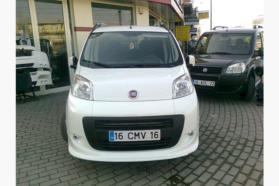 Citroen Nemo 2007-2017 Frontstoßstangenlippe V2 (grundiert zum Lackieren) Foto 3