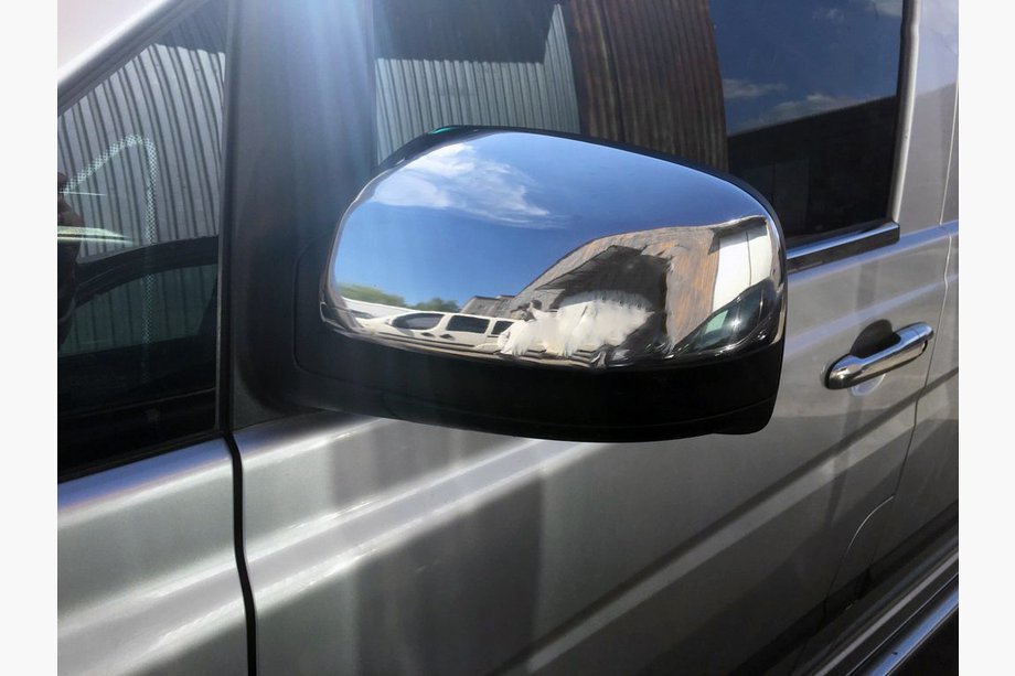 Mercedes Vito W639 2004-2014 Spiegelabdeckungen Chrom Vito 2010-2015 (2 Stk) Foto 5