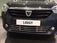 Renault Lodgy 2013-2022 Stoßstangengrill Edelstahl Foto 5