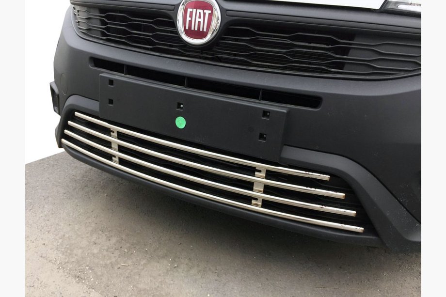Fiat Doblo II 2010-2022 Stoßstangengitter 2014↗ (Edelstahl) Image