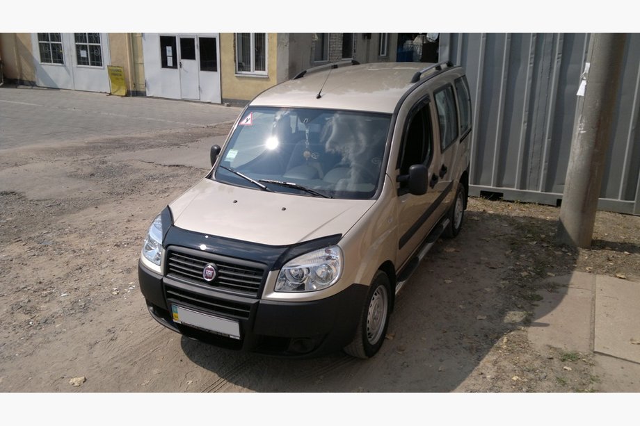 Fiat Doblo I 2005-2010 Dachreling Chrom Standardbasis, Kunststofffüße Foto 14