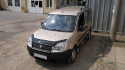 Fiat Doblo I 2005-2010 Dachreling Chrom Maxi-Basis, Kunststofffüße Foto 14