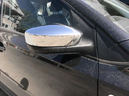 Skoda Fabia 2014-2021 Spiegelabdeckungen ohne Blinker-Aussparung (2 Stk, Edelstahl) Foto 1