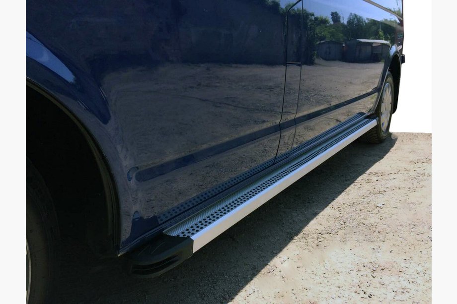 Volkswagen T5 Multivan 2003–2010 Seitenschweller Maya V2 (2 Stk., Aluminium) Langer Radstand Image