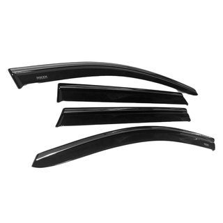 Windabweiser mit Chromleiste (4 Stk, Niken) BMW X4 F26 2014-2018