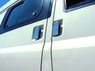 Ford Transit 2000–2014 Edelstahl Türgriffblenden Foto 1