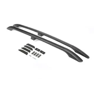 Dachreling Schwarz türkisches Design (2 Stk)