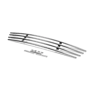 Einteiliger Edelstahl-Kühlergrill für Stoßstange Foto 2