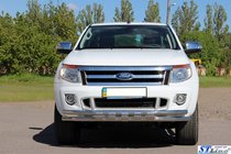 Ford Ranger 2011–2022 Frontschutzbügel ST016 (Edelstahl) Foto 5