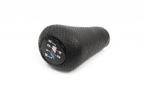 BMW 3 Series E36 1990-2000 Schaltknauf OEM (Kunstleder, schwarze Perforation) Foto 1