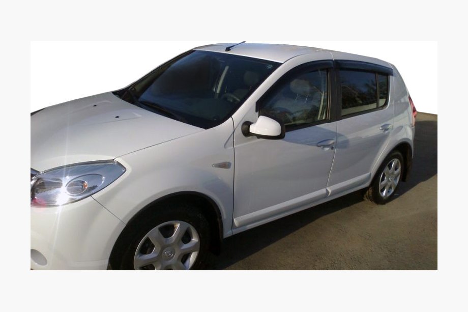 Renault Sandero 2007-2013 Windabweiser (4 Stk, HIC) Foto 4