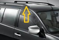 Mitsubishi Pajero Wagon III 1999-2006 Dachreling Originaldesign (2 Stk) Foto 2