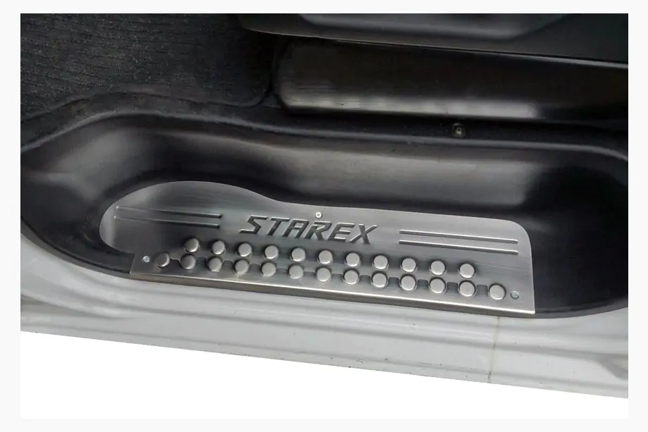 Hyundai H200, H1, Starex 1998-2007 Einstiegsleisten OmsaLine (3 Stk, Edelstahl) Image