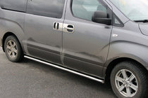 Hyundai H300, H1, Starex 2008-2020 Seitliche Rohre BB001 (2 Stk., Edelstahl) Foto 1