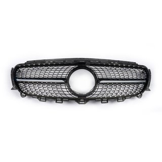 Frontgrill Diamond Black (für Avantgarde/AMG-Line/E43 AMG/E53 AMG 2016-2020) Mercedes E-сlass W213 2016-2023 Foto 2