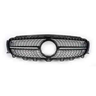 Frontgrill Diamond Black (für Avantgarde/AMG-Line/E43 AMG/E53 AMG 2016-2020) Foto 2