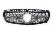 Mercedes A-class W176 2012-2018 Frontgrill Diamond Silber (2012-2015) Foto 2