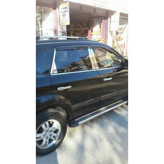 Edelstahl Säulenabdeckungen Hyundai Tucson JM 2004- Foto 3