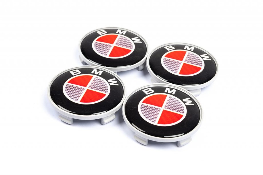 BMW Felgendeckel RED V2 68/64.5mm (4 Stk) Image