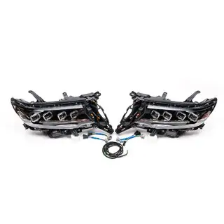 Frontscheinwerfer Lexus-Design 4-LED V1 (2017+, 2 Stk) Toyota Land Cruiser Prado 150 2009-2023 Foto 4