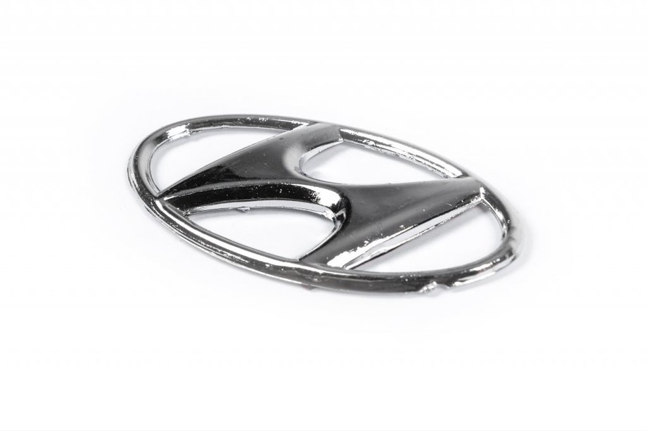 Hyundai Getz 2002- Emblem 86341 22300 (selbstklebend, 80 mm x 40 mm) Image