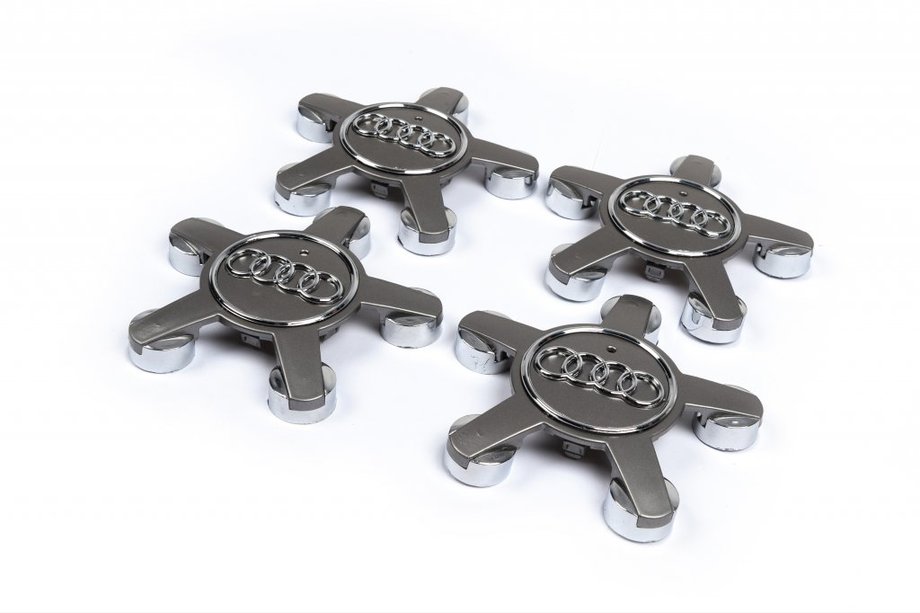 Audi Felgendeckel Stern (4 Stk, ABS) Image