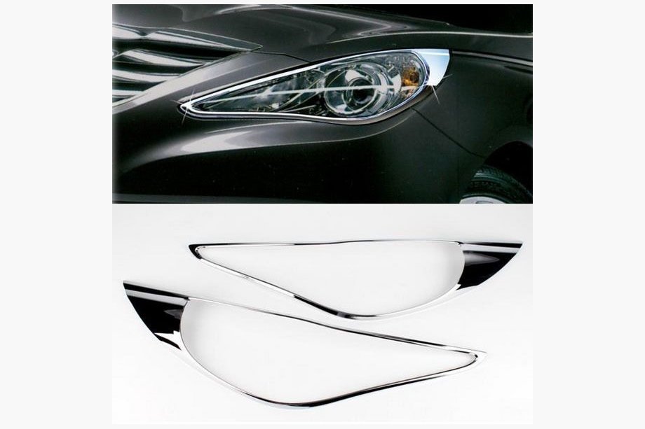Hyundai Sonata YF 2010-2014 Scheinwerferabdeckungen (2 Stk., Kunststoff) Image