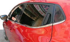 Renault Clio IV 2012-2019 Fensterzierleisten Edelstahl 8-tlg HB Foto 1