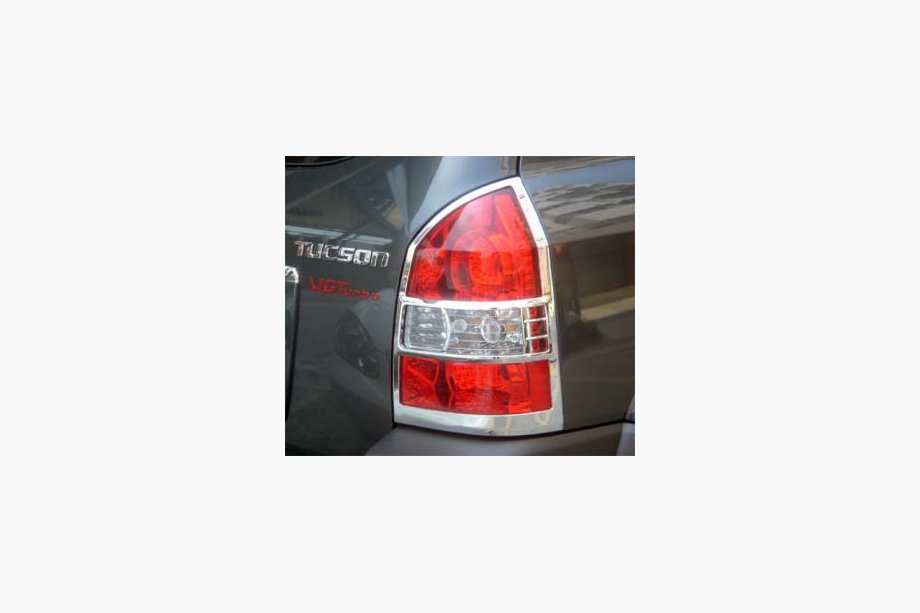 Hyundai Tucson JM 2004- Chrom Blenden für Rückleuchten (2 Stk., Kunststoff) Image