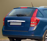 Kia Ceed 2007-2012 Chromleiste über dem Kennzeichen (SW, Edelstahl) Foto 1