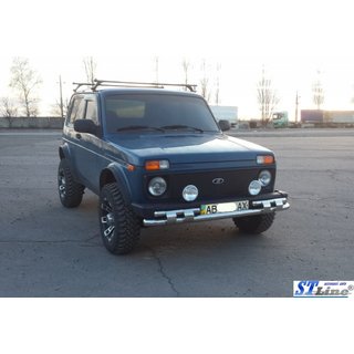 Frontbügel ST015 (Edelstahl) Lada Niva та Urban 1977- Foto 3